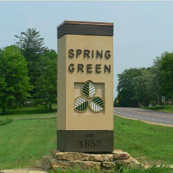 Spring Green sign